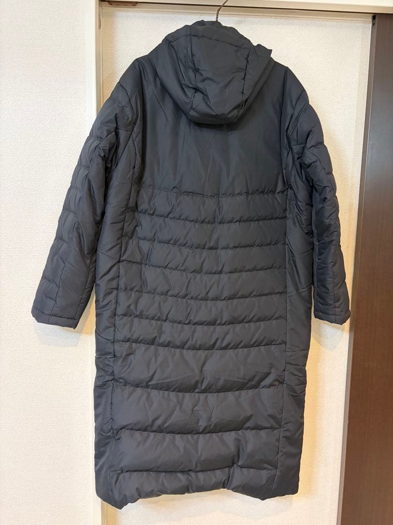 Mizuno フード付きダウン　ベンチコート 黒　Ｍ