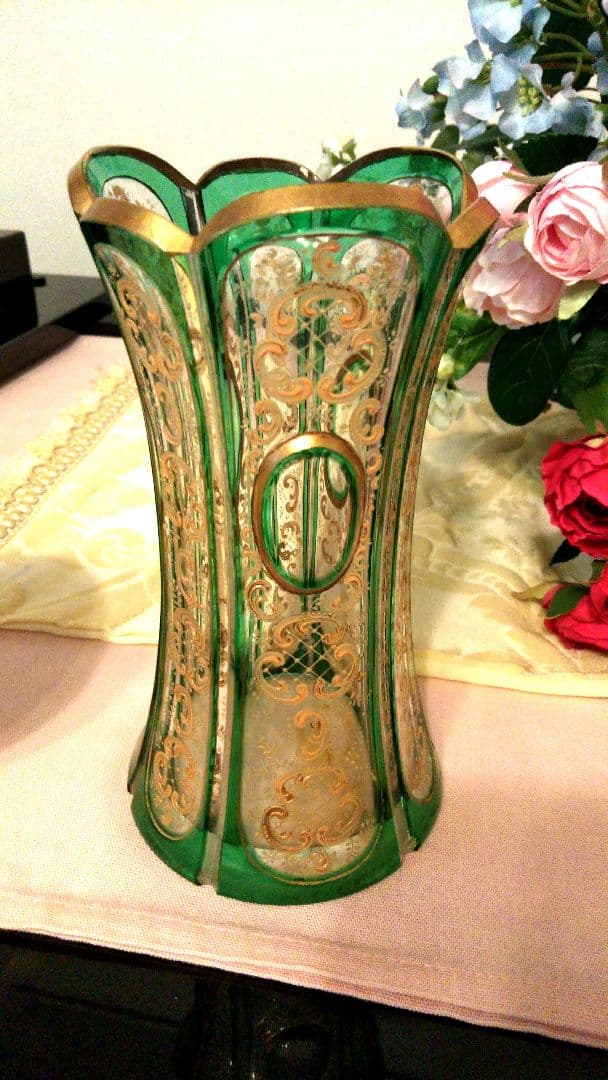 ✴️フランス　アンティーク✴️美術品　花瓶　フラワーベース