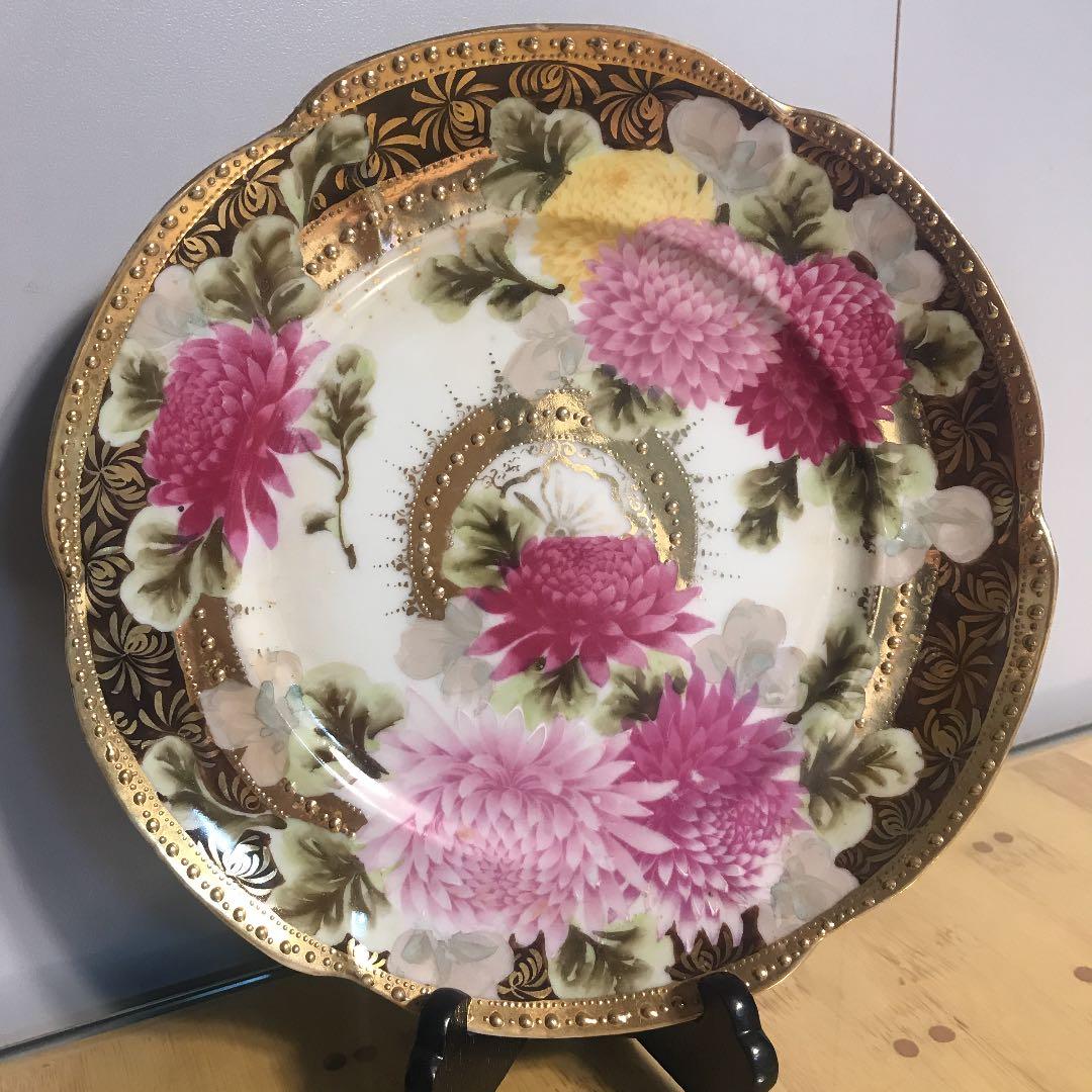 初期のオールドノリタケ の飾り皿