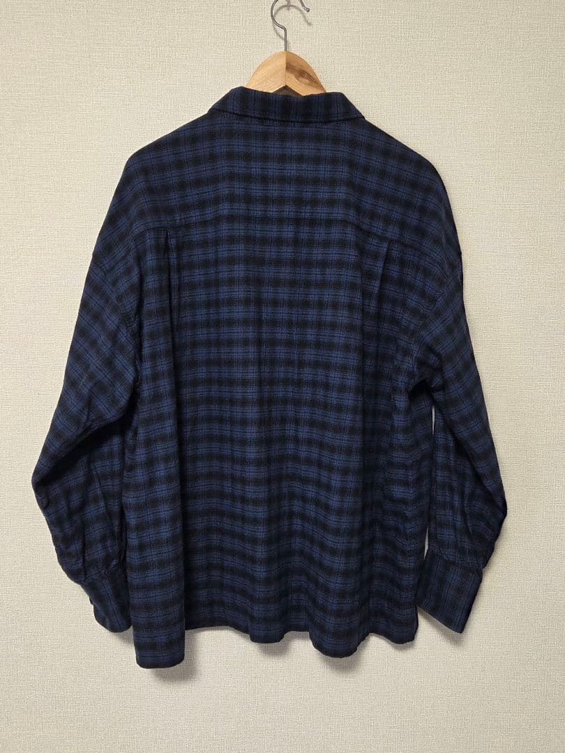 【KAJA】チェック フランネル シャツ ジャケット 2 Ovy