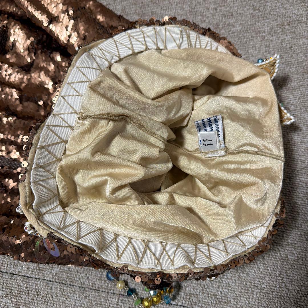 ベリーダンス用ビーズブラトップEgypt style