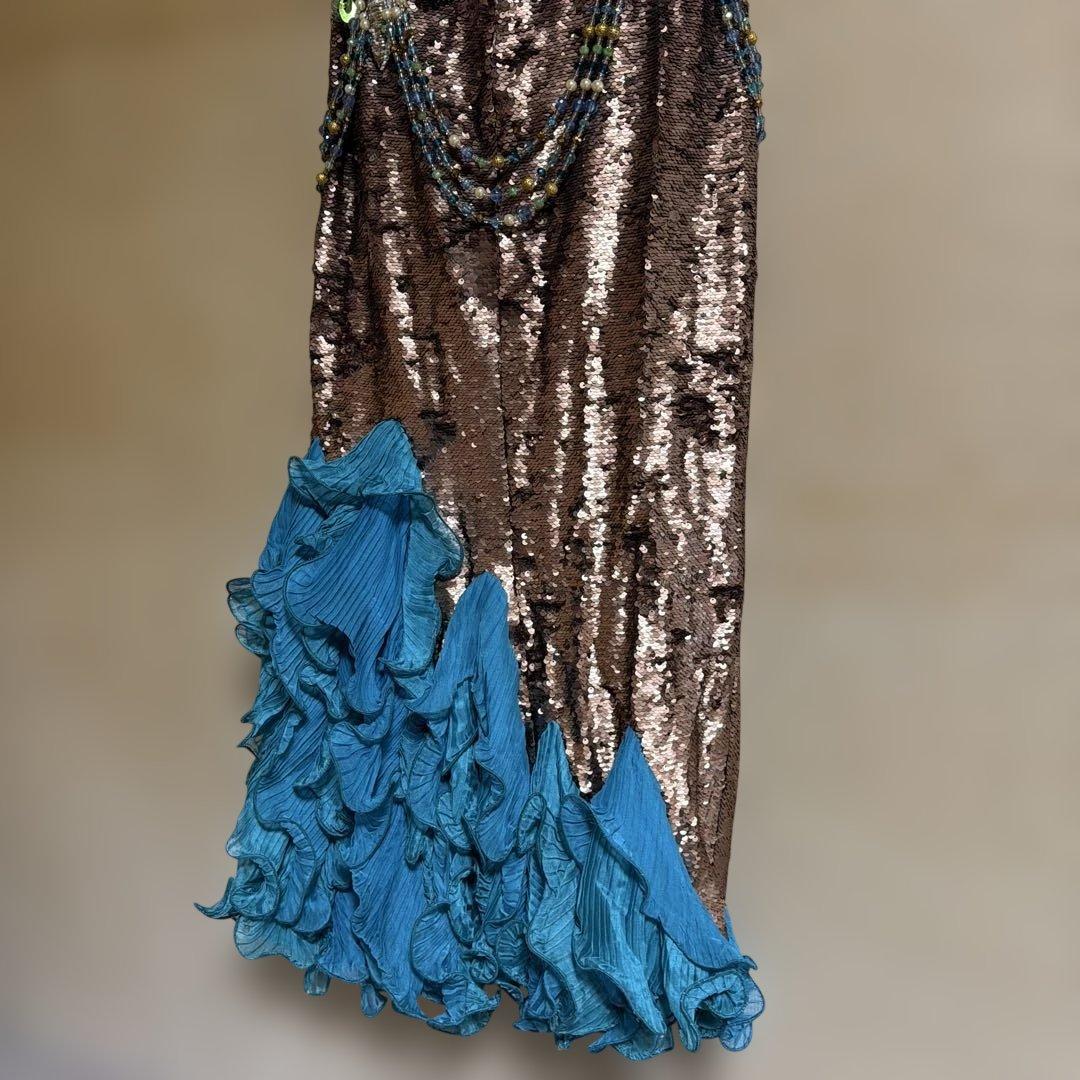 ベリーダンス用ビーズブラトップEgypt style