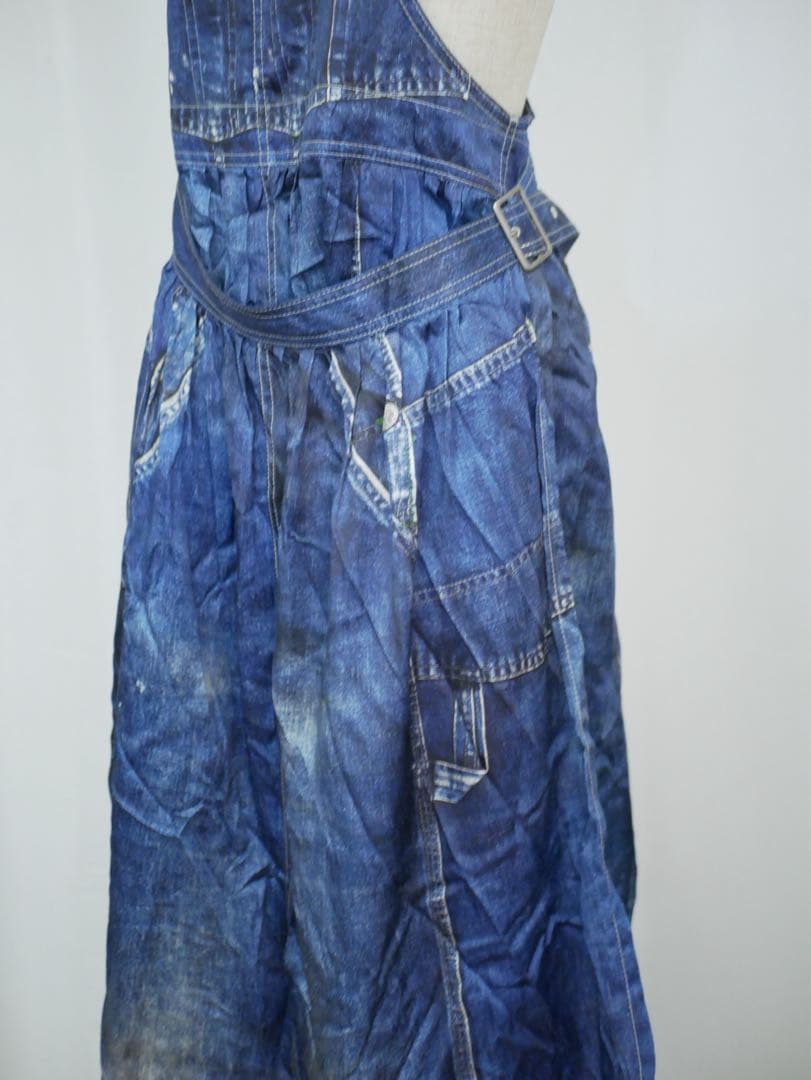 【タイムセール中】 JUNYA WATANABE 転写 エプロン ワンピース