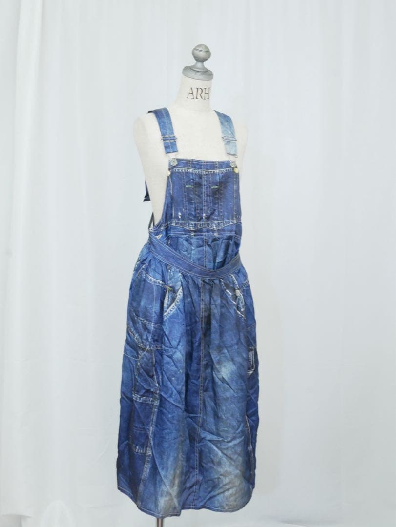 【タイムセール中】 JUNYA WATANABE 転写 エプロン ワンピース