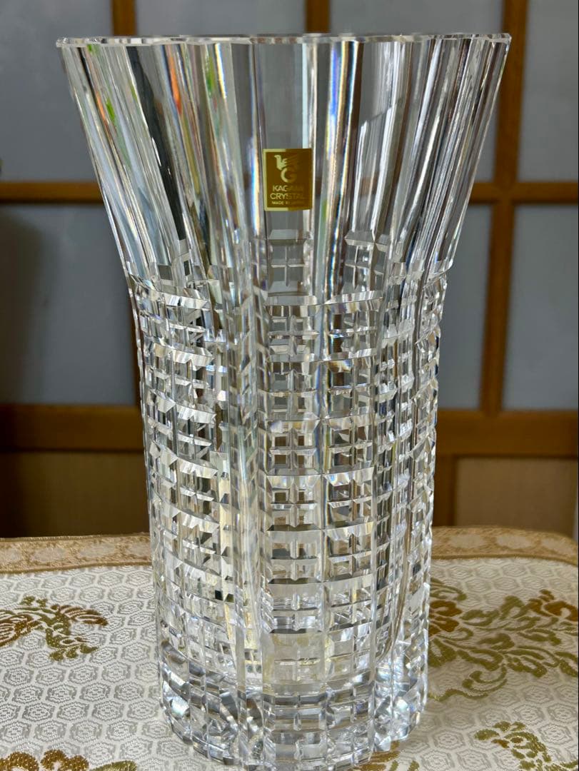 カガミクリスタル　花瓶