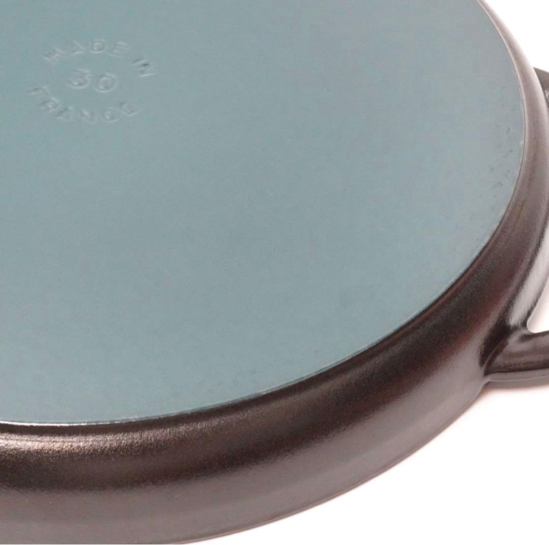 【美品】ストウブ staub ピュアグリル　ラウンド 30cm ブラック