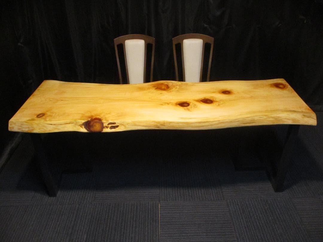 # 890■　檜　ヒノキ　テーブル　ローテーブル　ダイニング　カウンター　一枚板