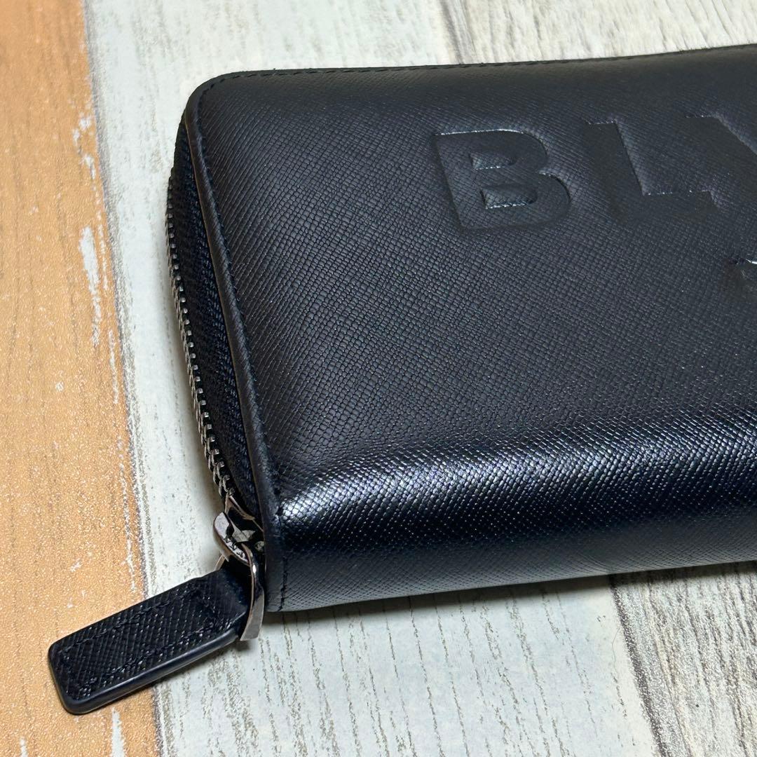 【BLVCK PARIS】ブラックパリ　長財布　ブラック　レザー　ロゴ