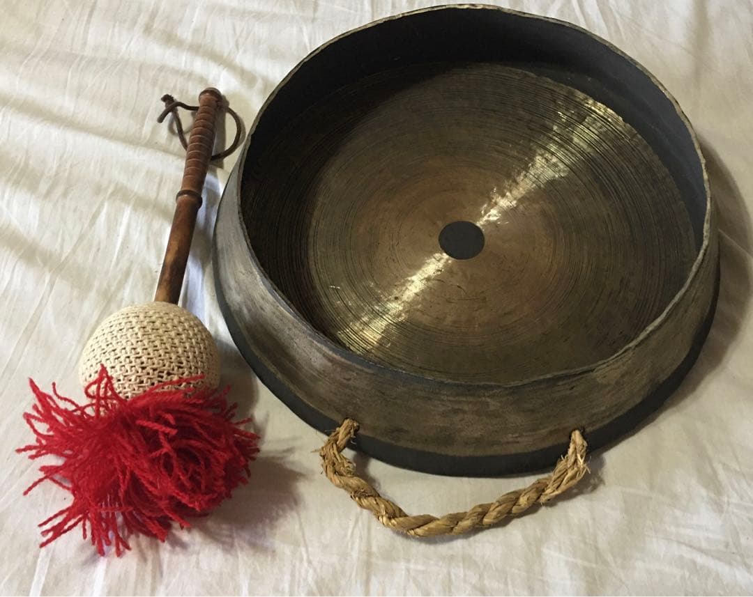 チン　ジン　진　韓国無形文化作品　16\"×3.5\"