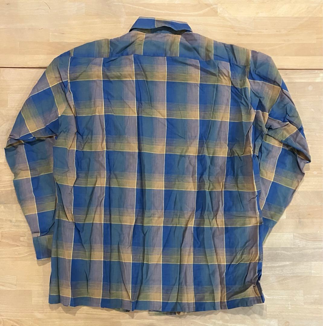 ARROW オープンカラー シャツ コットン 古着 ビンテージ L