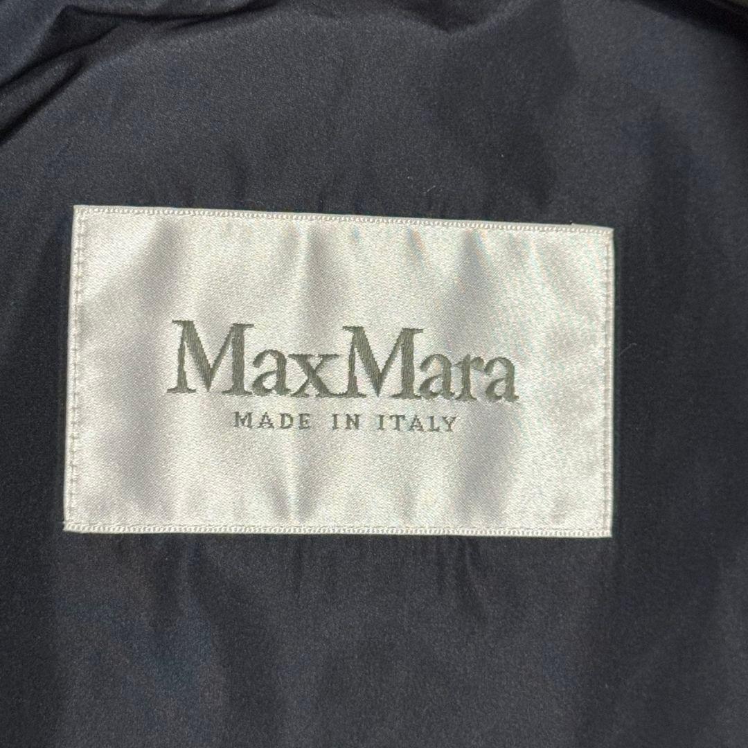 美品 マックスマーラ 最高級 白タグ トレンチコート ロングコート フレア L