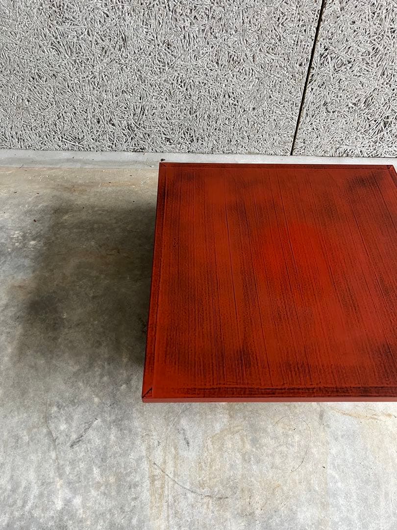 ✨【和モダン・美品】漆塗り ちゃぶ台・座卓 角型 ローテーブル✨