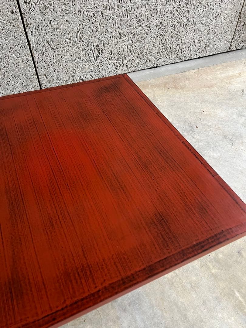 ✨【和モダン・美品】漆塗り ちゃぶ台・座卓 角型 ローテーブル✨