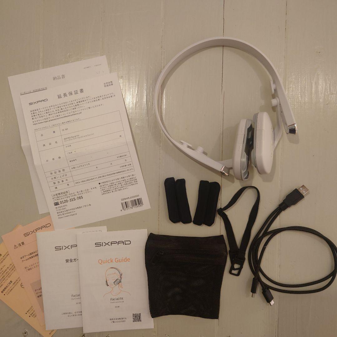 【中古・保証期間内 2028年1月迄】MTG SIXPAD Facial Fit