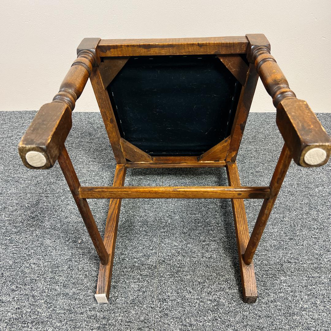 北欧レトロ 英国アンティーク 無垢材 チャーチチェア ダイニングチェア イギリス