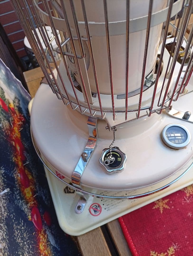 アラジン。純正芯交換済。メンテナンス済。取説付。ベージュ