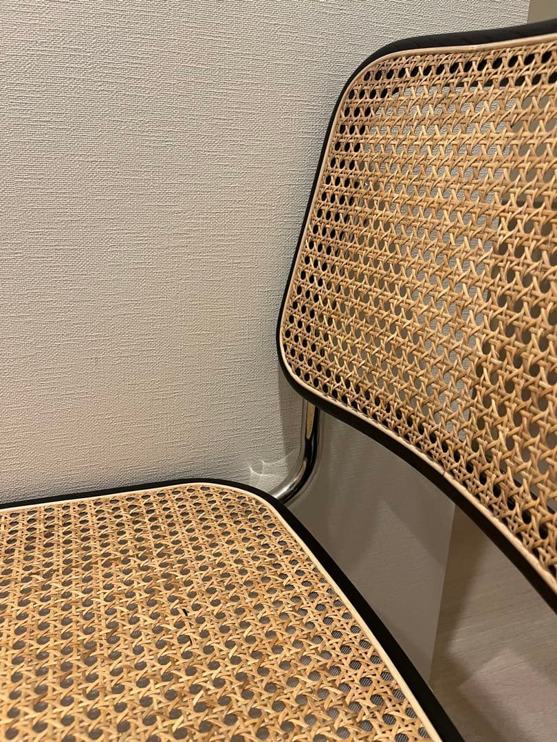 【美品 】KuHoNチェスカアームレスチェア ブラック マルセル・ブロイヤー1脚