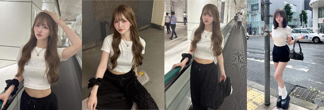 ダーリッチ darich シャイニーDDロゴコンパクトTシャツ ブラック BLK