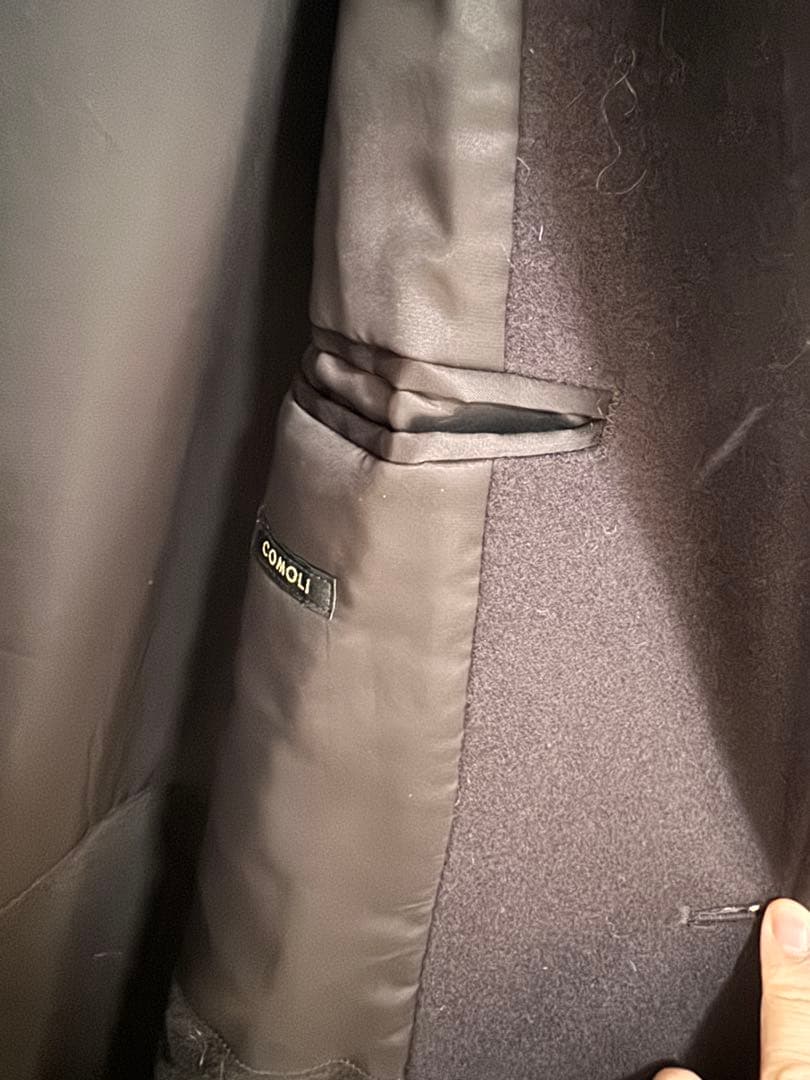 【24時間限定価格】COMOLIコモリウールカシミヤ ミリタリーコート 24AW