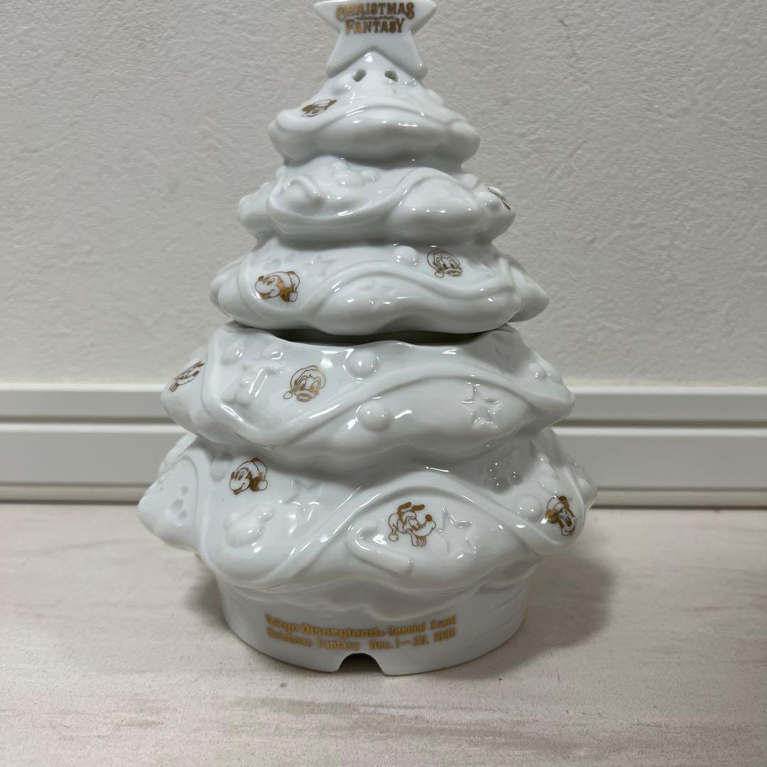 激レア　ディズニー　クリスマスツリー 陶器製 1989年特別イベント