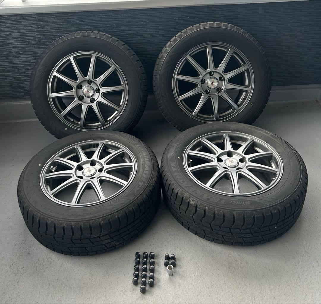 225/60R17 99Q スタッドレスタイヤ中古品　送料込み