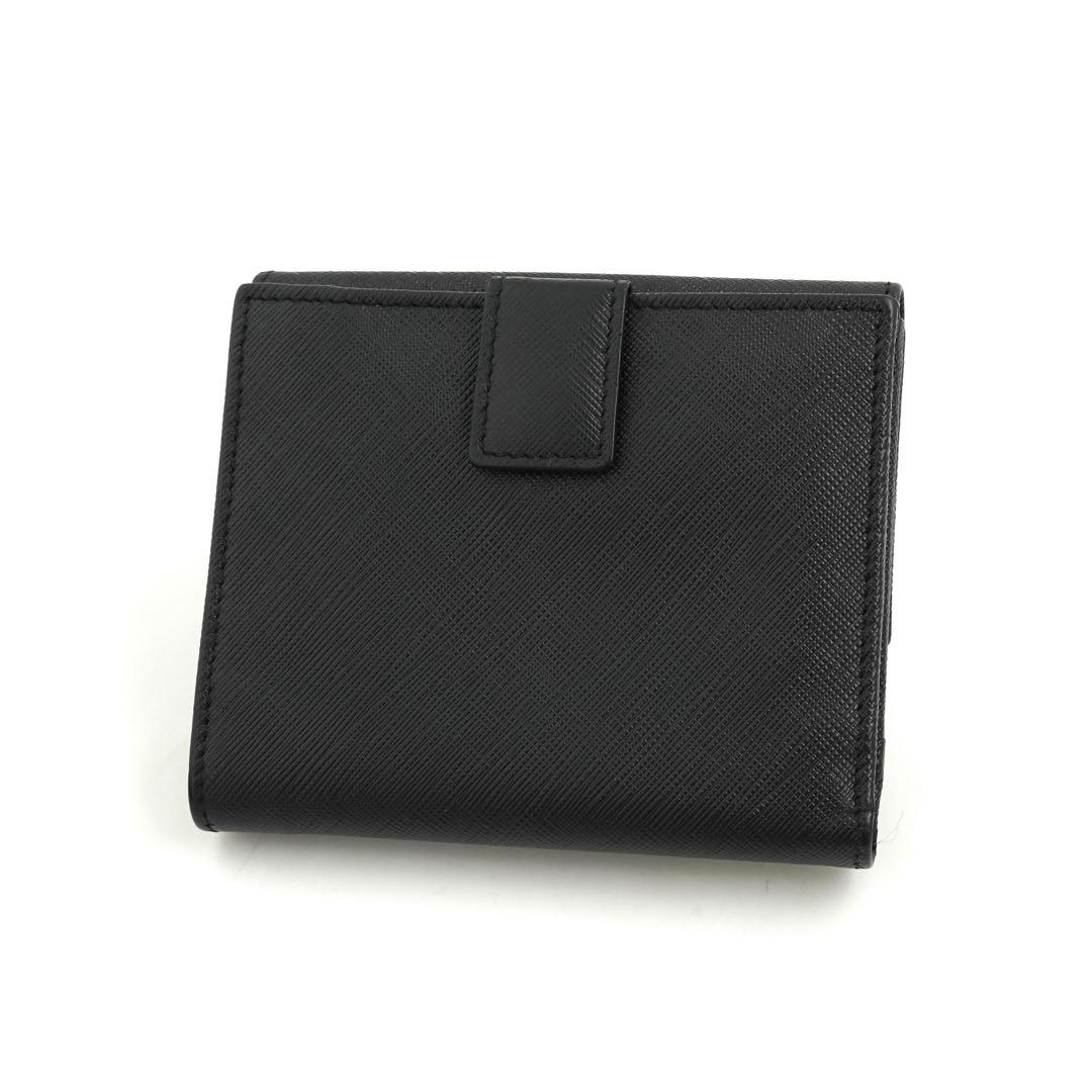 ✨プレゼント梱包✨　Ferragamo ミニ財布　ガンチーニクロジャー　黒色