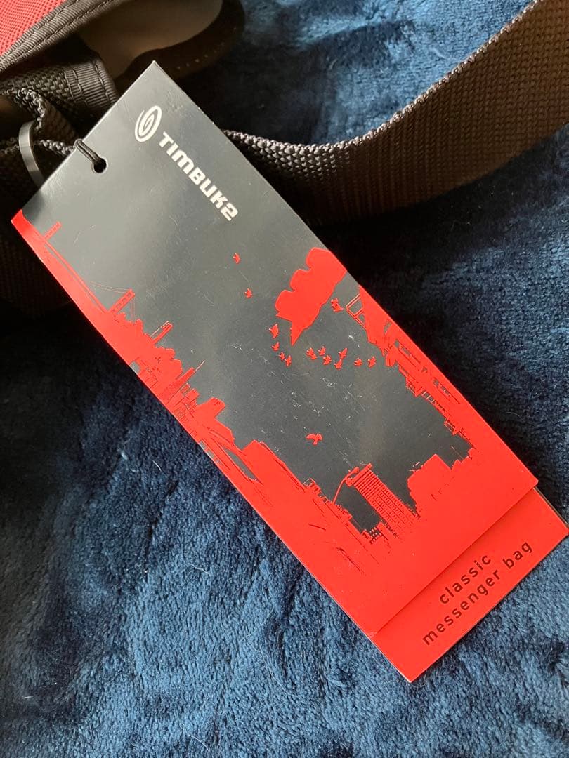 【新品】TIMBUK2 メッセンジャーバッグ Sサイズ 旧ロゴ タグ付 エンジ