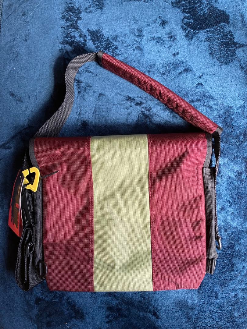 【新品】TIMBUK2 メッセンジャーバッグ Sサイズ 旧ロゴ タグ付 エンジ