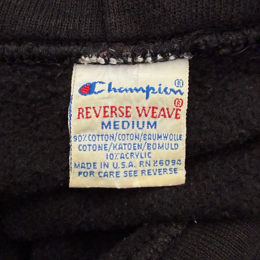 champion 90s USA製 目無し 刺繍タグ リバースウィーブ パーカー