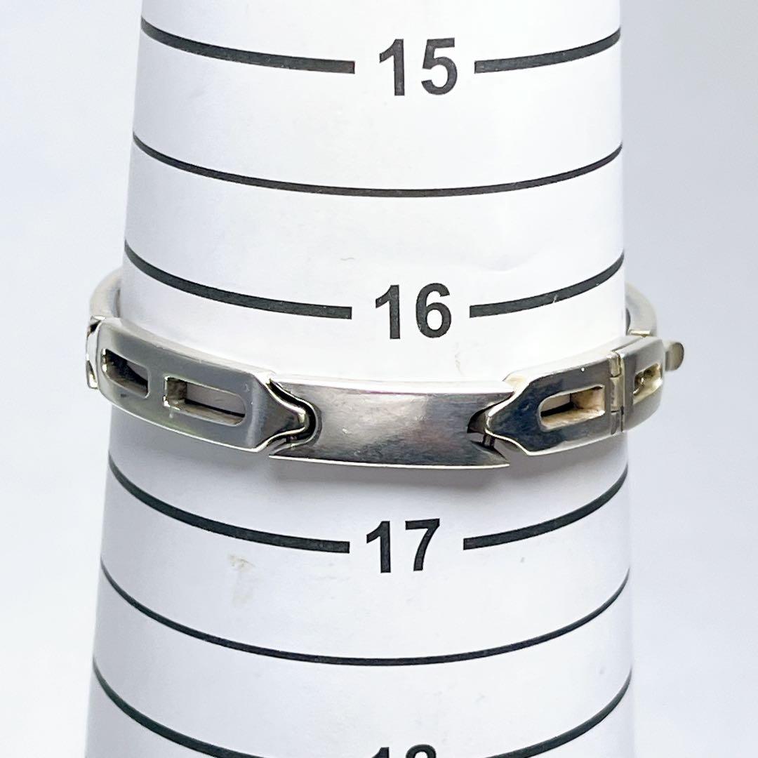 グッチ　ヴィンテージ　プレート　リンク　ブレスレット　925 ユニセックス