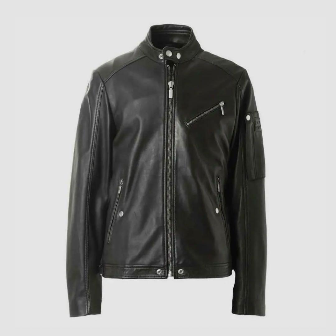 DIESE レザージャケット 羊革 ラムレザー