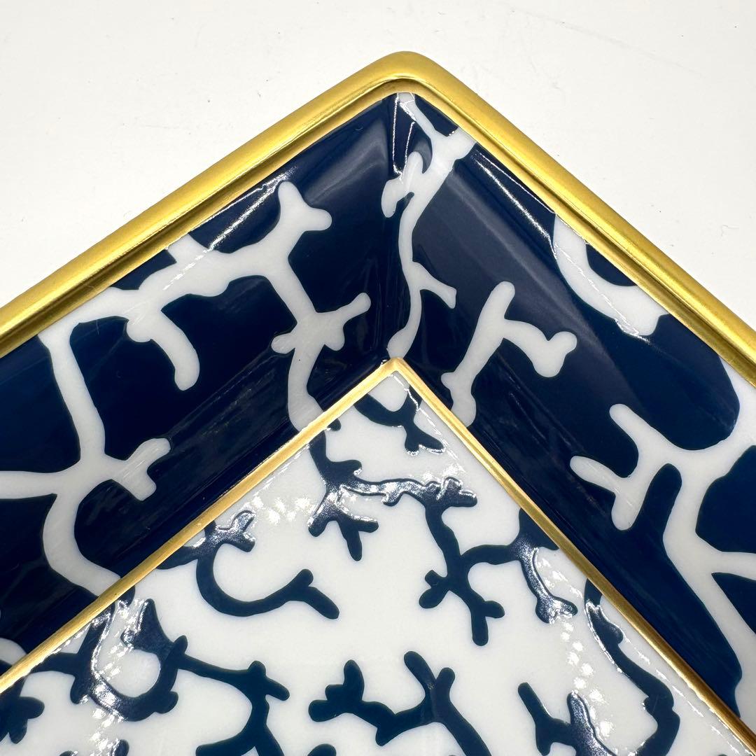 【極美品】レイノー クリストバル マリーン キャンディディッシュ リモージュ