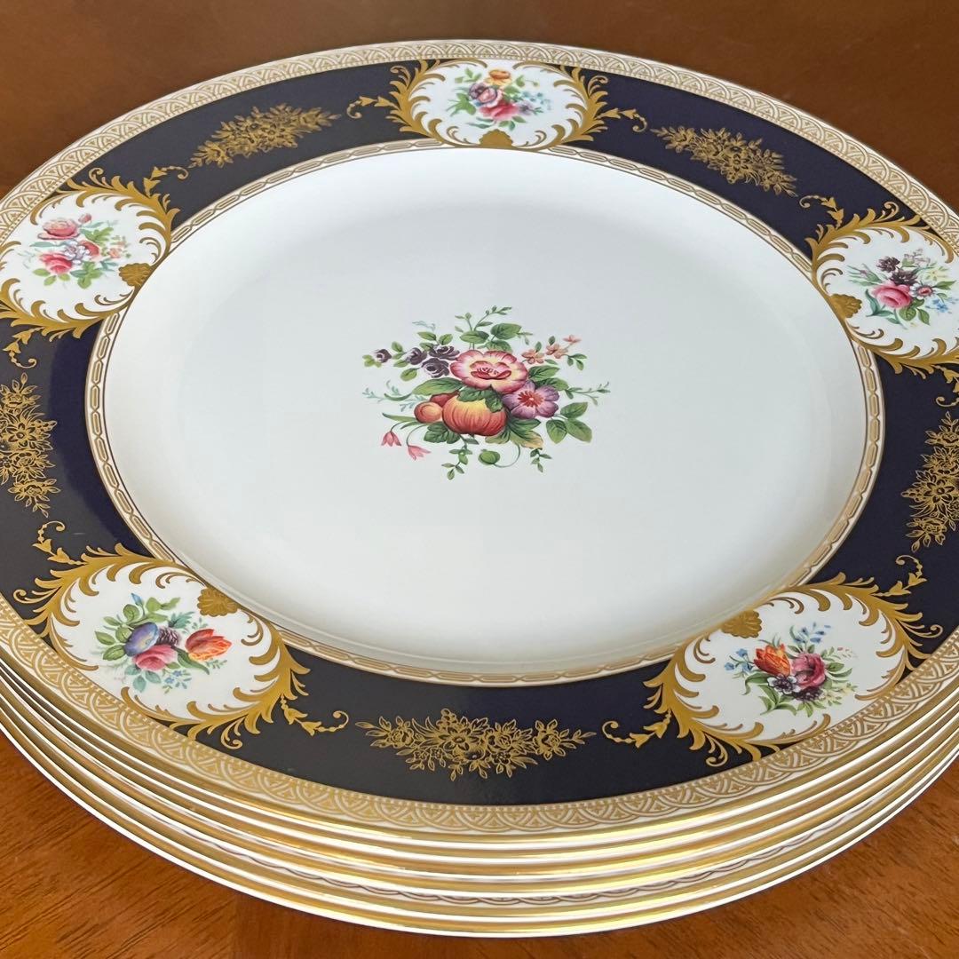 【希少品】英国製　ウェッジウッド★グロブナーガーデン★ディナー皿　6枚