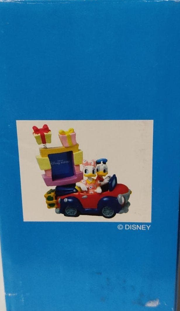 ドナルド ダック & デイジー ダック フィギュア リン フォトフレーム