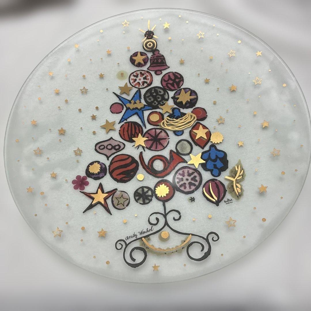 ローゼンタール　アンディーウォーホル　希少大型クリスマスプレート　スタジオライン