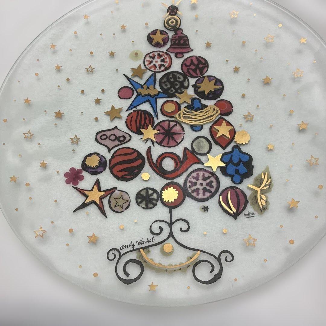 ローゼンタール　アンディーウォーホル　希少大型クリスマスプレート　スタジオライン