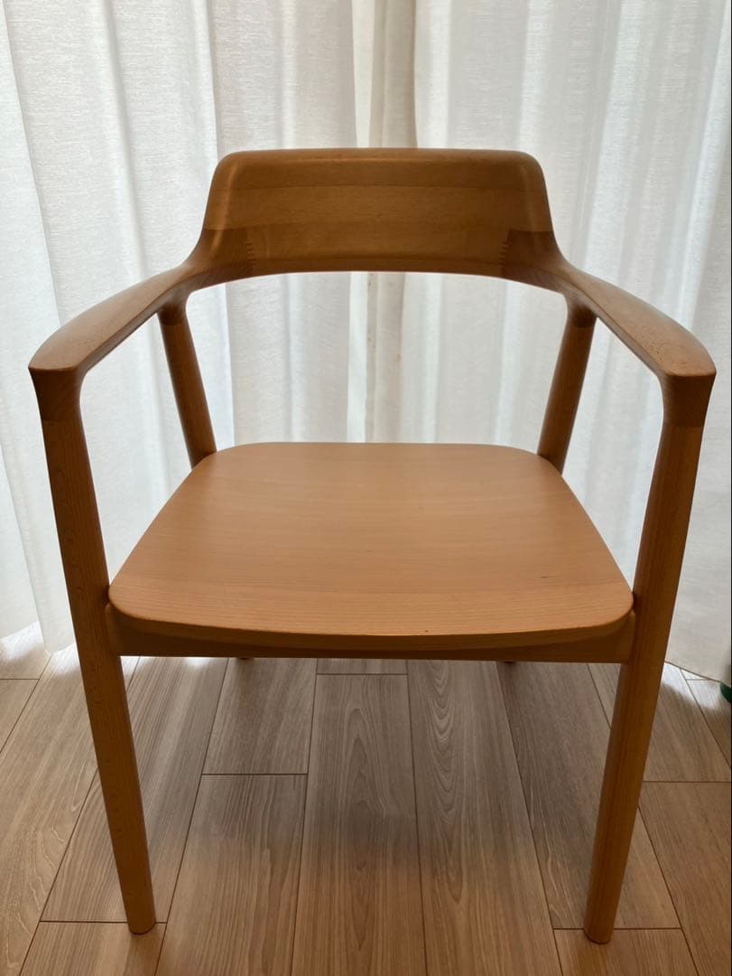 マルニ木工 HIROSHIMA（ヒロシマ）アームチェア　ビーチ