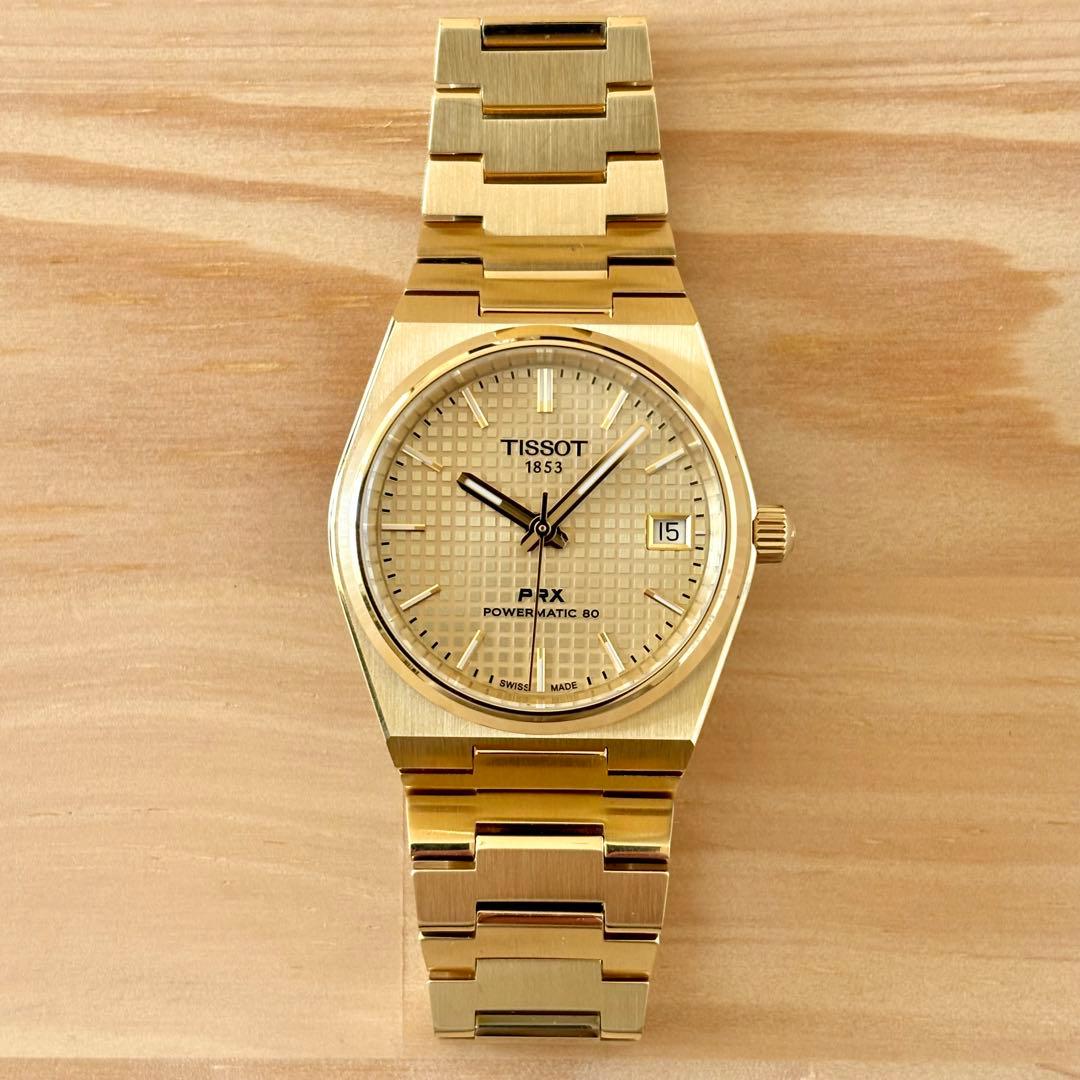 TISSOT PRX　ゴールド　35mm　ティソ