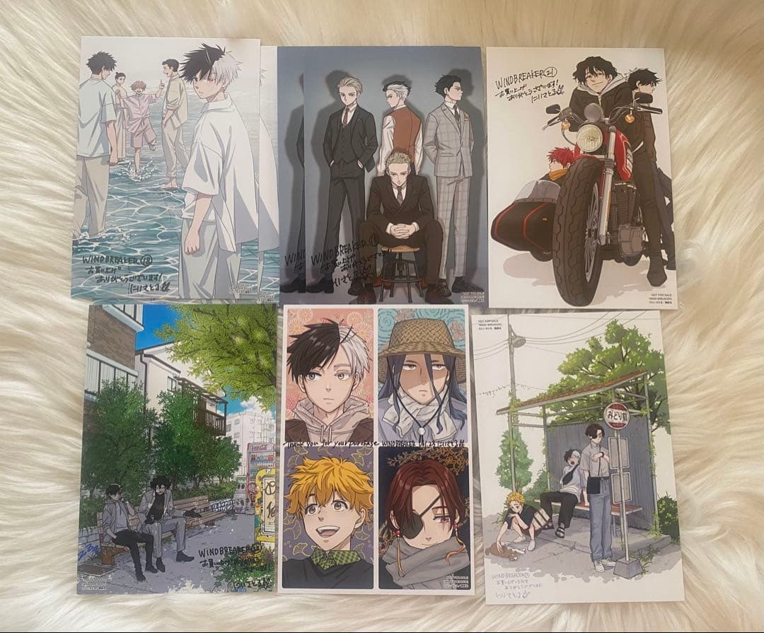 WINDBREAKER 全巻 公式キャラクターブック セット