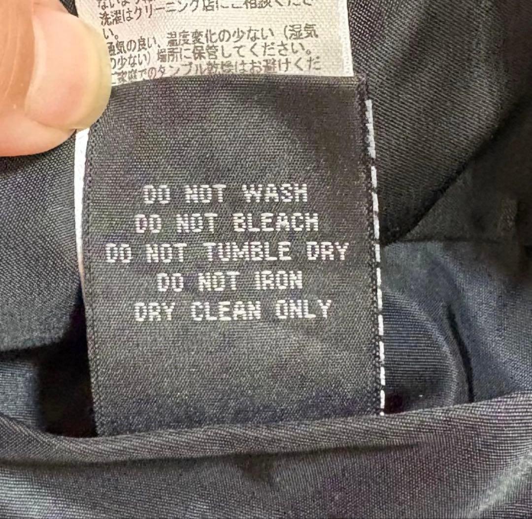 alpha MA-1スタイル ブラックジャケット M タイトモデル