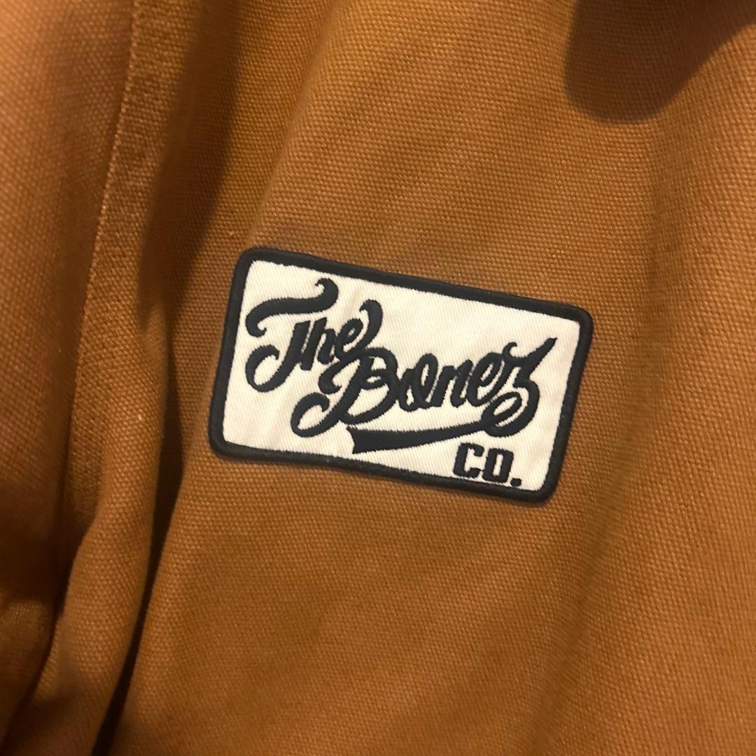 The BONEZ DUCK JACKET Brown XL 試着のみ