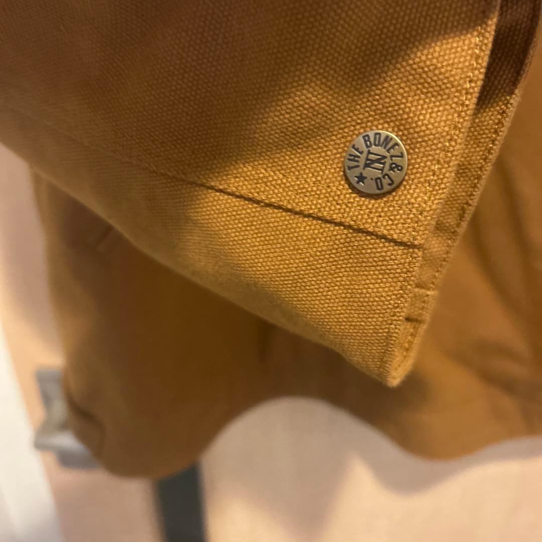 The BONEZ DUCK JACKET Brown XL 試着のみ