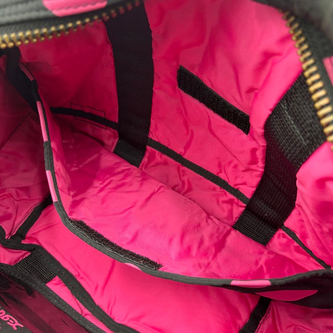 限定品PORTER ポーターX-girl 草間彌生 ボストンバッグ 水玉 ピンク