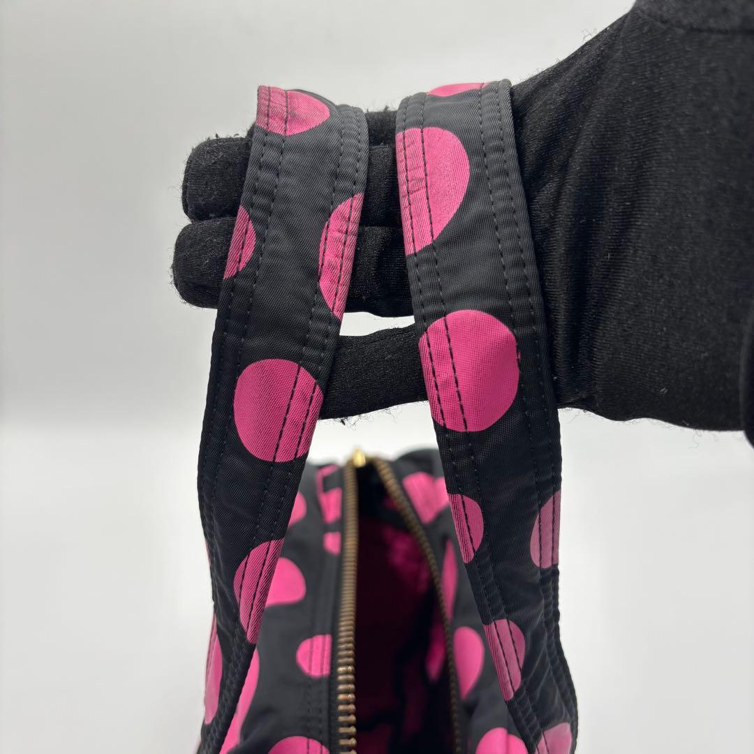 限定品PORTER ポーターX-girl 草間彌生 ボストンバッグ 水玉 ピンク