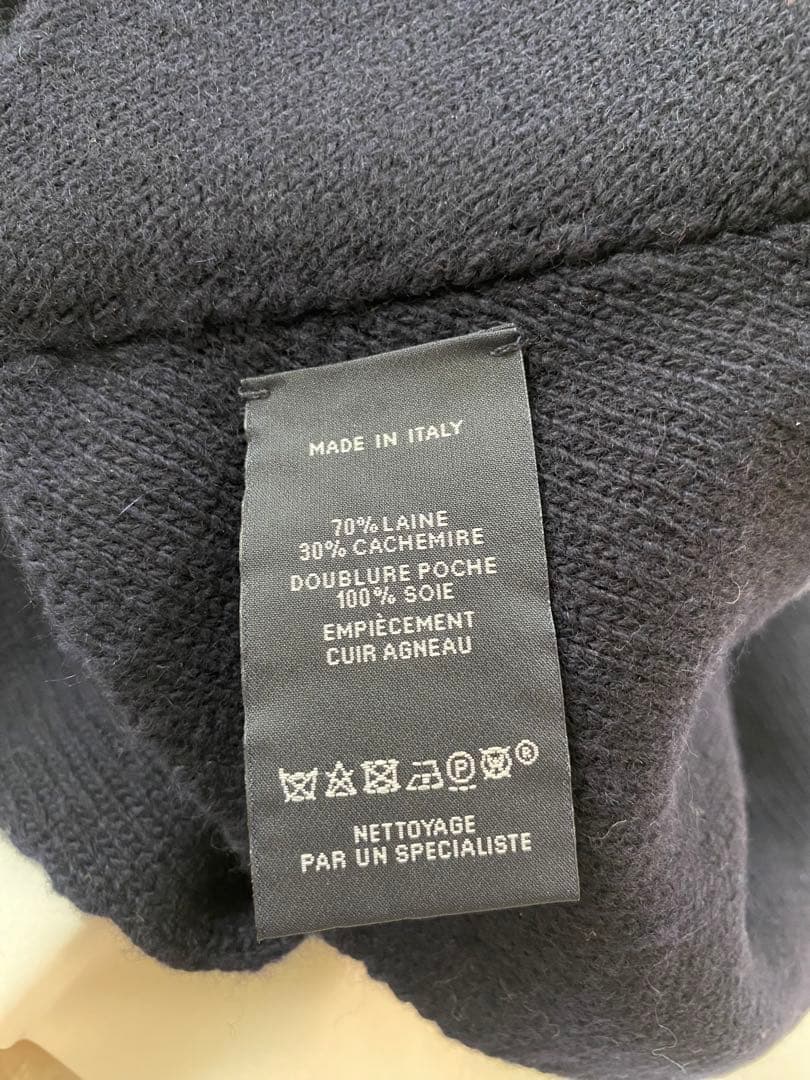 【専用】エルメスネックウォーマー＆Tシャツ　クロスボディ　ネイビー　紺　マリン