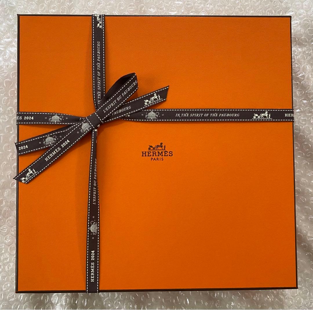 【専用】エルメスネックウォーマー＆Tシャツ　クロスボディ　ネイビー　紺　マリン