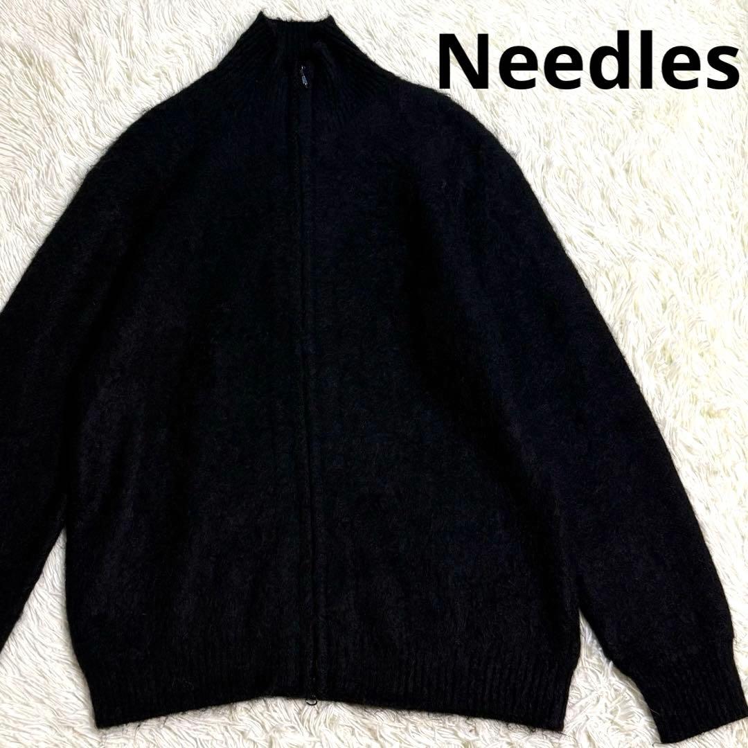 Needles Zipped Mohair Cardiganモヘアカーディガン