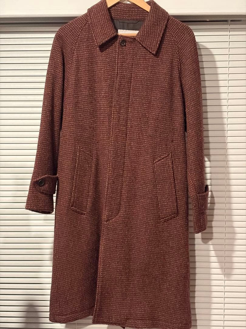 TOMORROWLAND トゥモローランド ステンカラーコート ウール100%