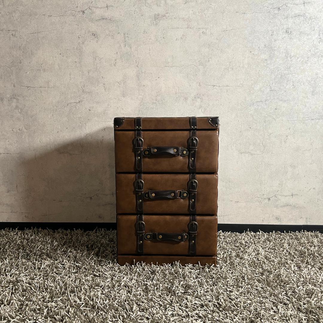 チェスト チェストボックス 収納 おしゃれ レトロ アンティーク インテリア