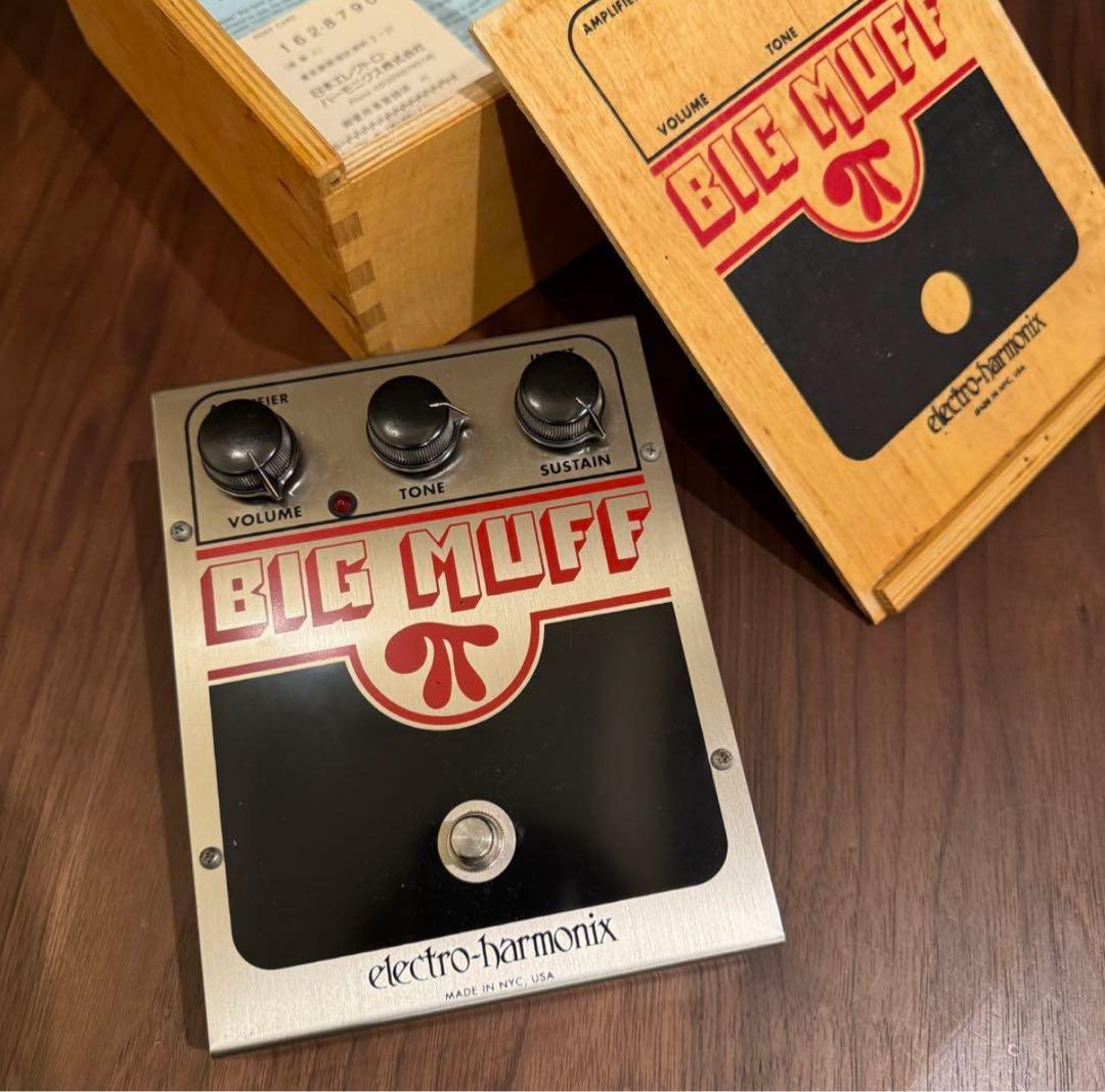 Electro-Harmonix BIG MUFF Pi チキンノブ 木箱付